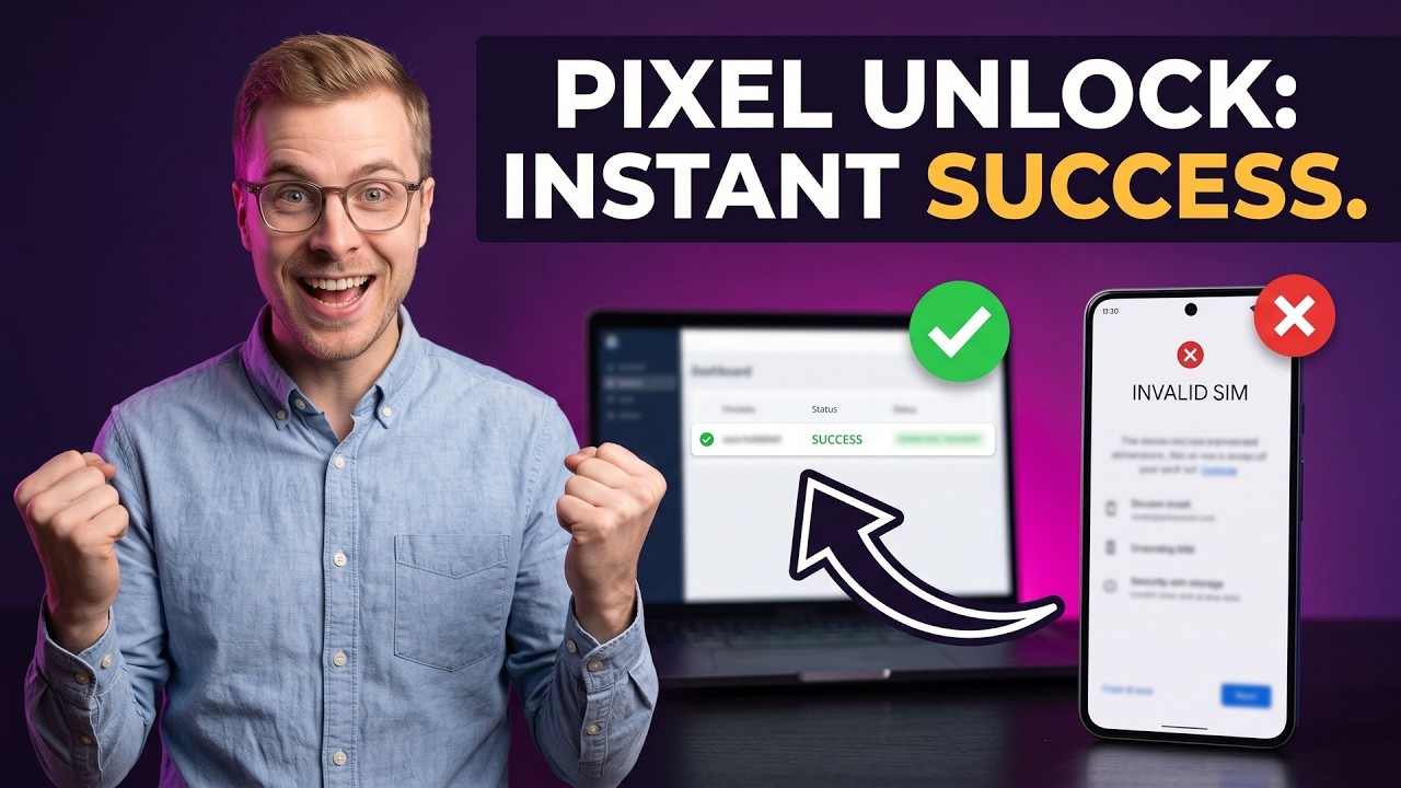 Locked Google Pixel? Remove 'SIM Not Supported' Instantly (No PC Needed)