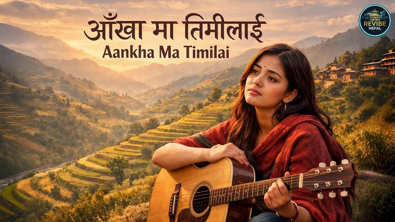 Aankha Ma Timilai (Unplugged) - Solo Female Voice & Acoustic Guitar | Deep Nepali Melodies