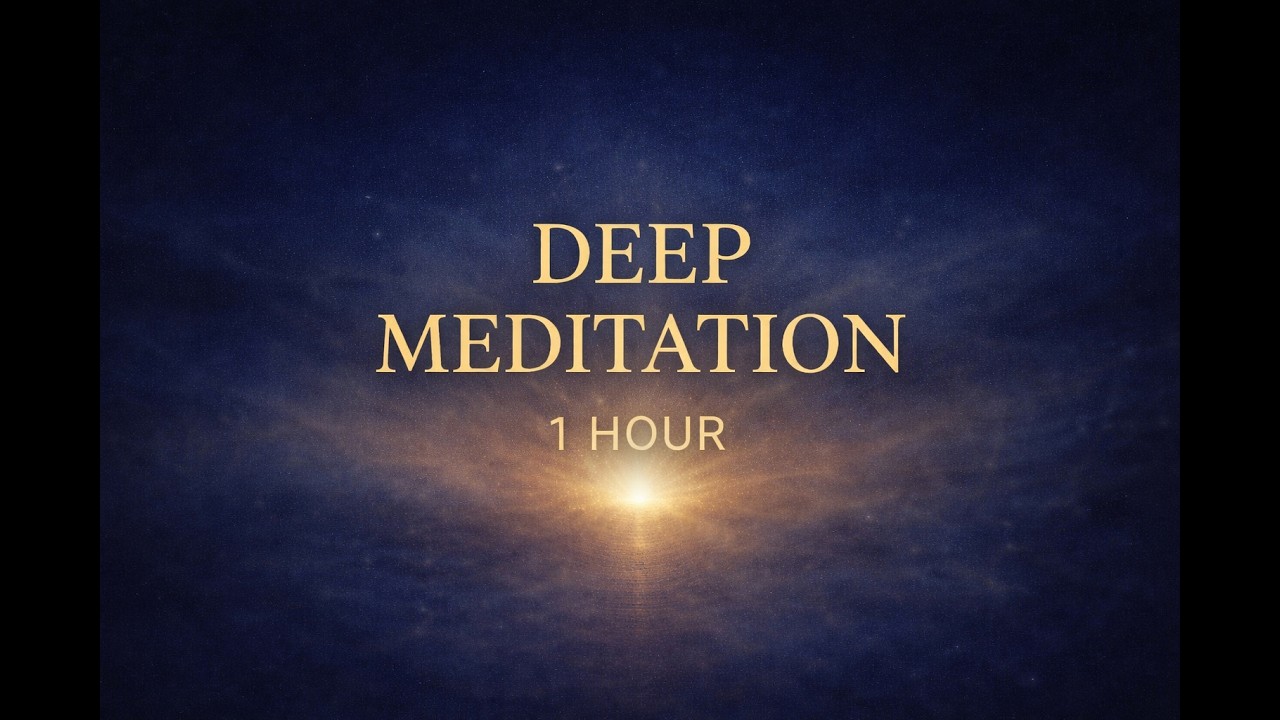1 Hour Deep Meditation Music | Inner Calm
