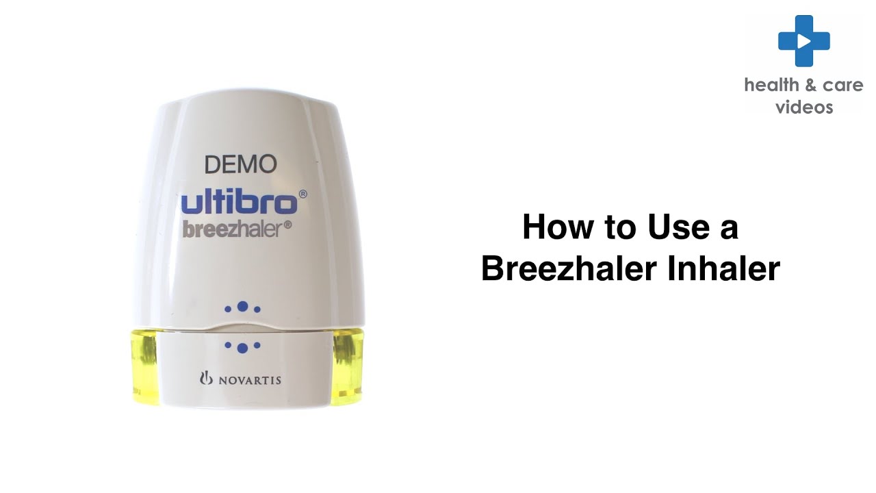 How to Use a Breezhaler Inhaler