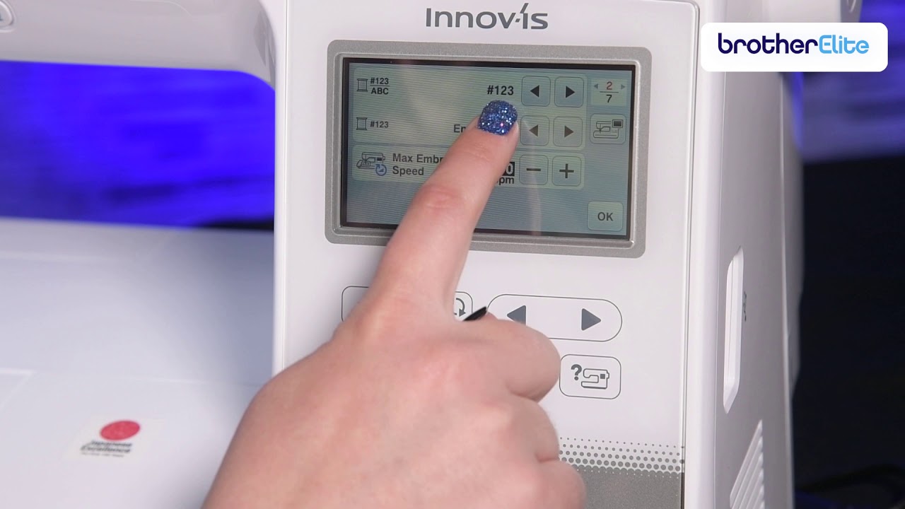 9  NV800E Setting up your machine