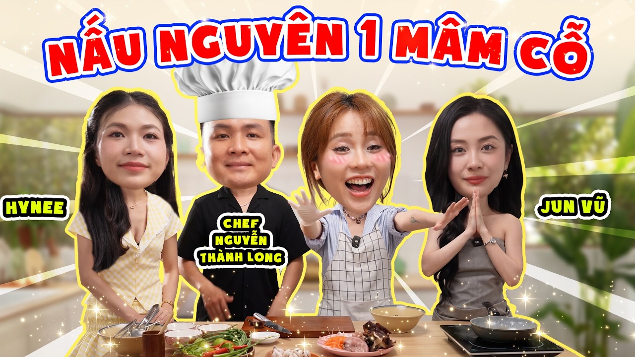 Thử thách nấu mâm tiệc cưới 12 món cùng Jun Vũ. MisThy “ngơ người” khi nghe bí mật nghề này!?