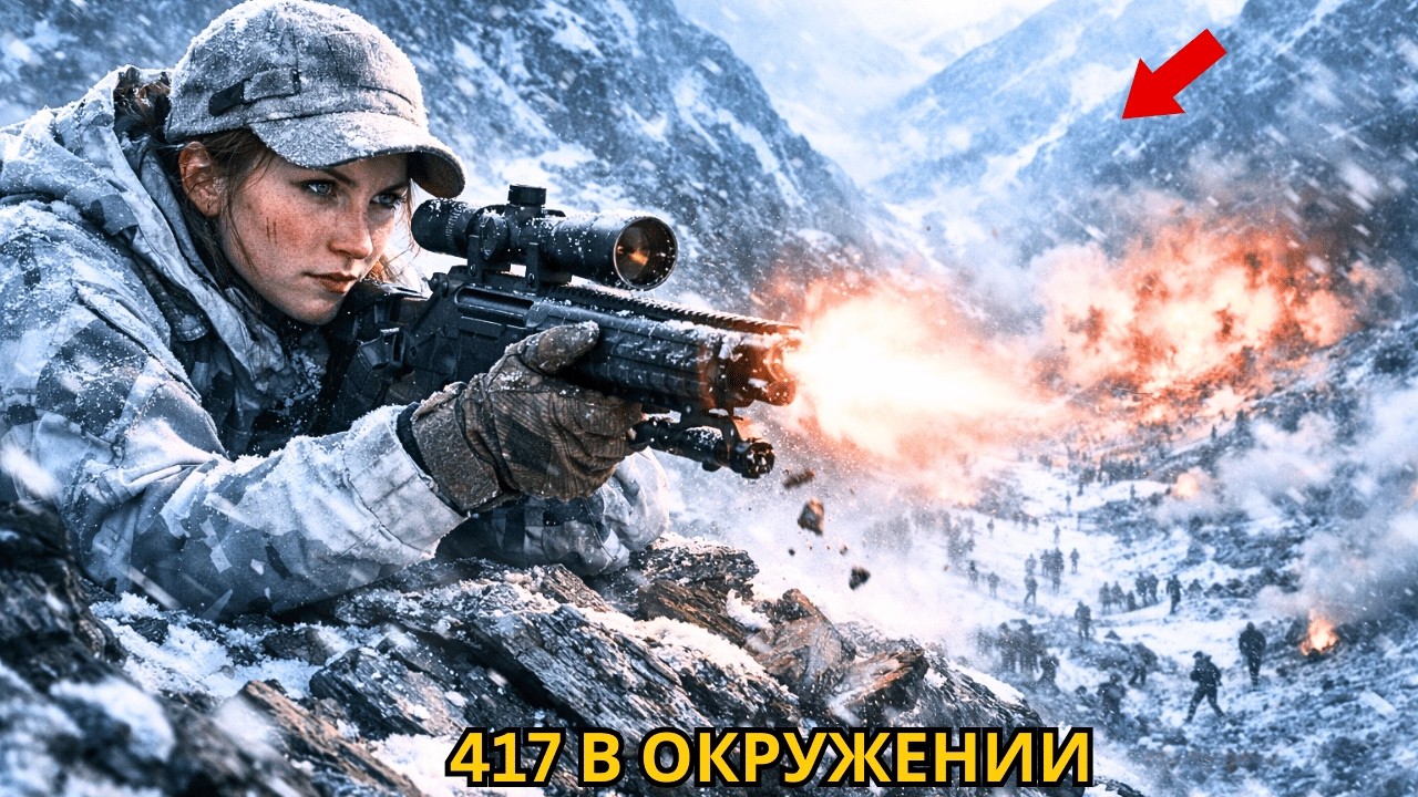 417 СОЛДАТ В ГОРНОМ ОКРУЖЕНИИ — ОДИН ВЫСТРЕЛ СНАЙПЕРА СПАС ВСЕХ