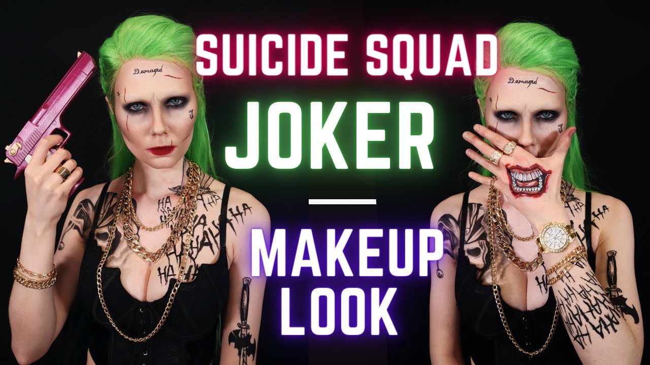JOKER | SUICIDE SQUAD | MAKEUP LOOK