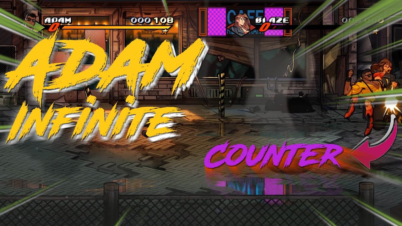Adam infinite Counter Street of Rage 4