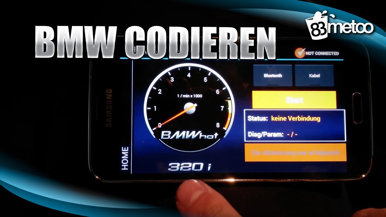 BMW Codieren mit BMWHat App - Anleitung Codieren mit Bluetooth Adapter