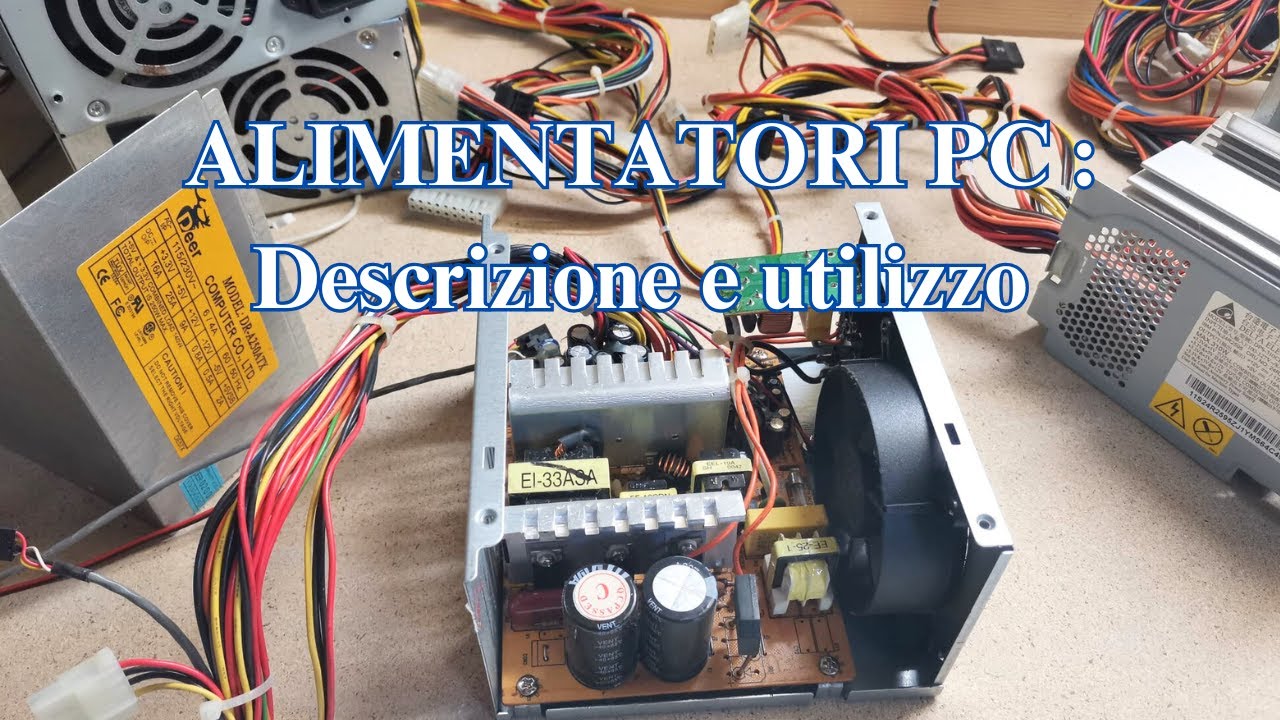 Alimentatori PC: Descrizione e utilizzo