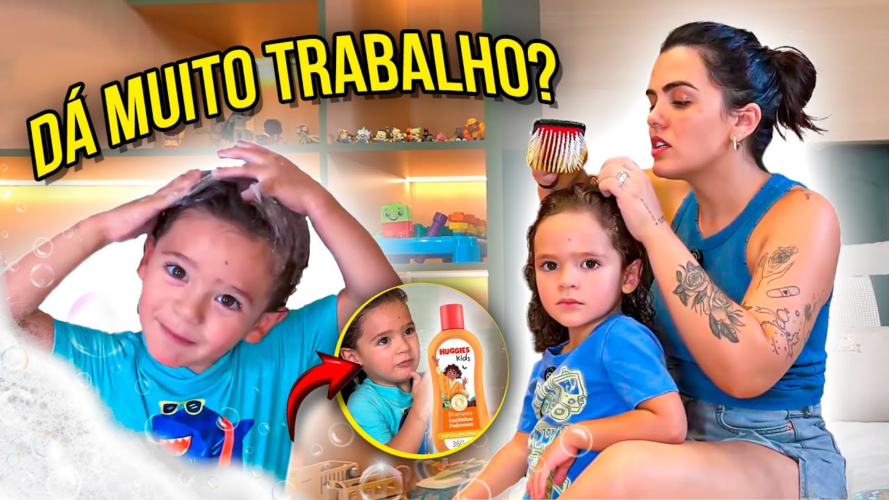 COMO EU FAÇO A FINALIZAÇÃO DO CABELO DO NOAH