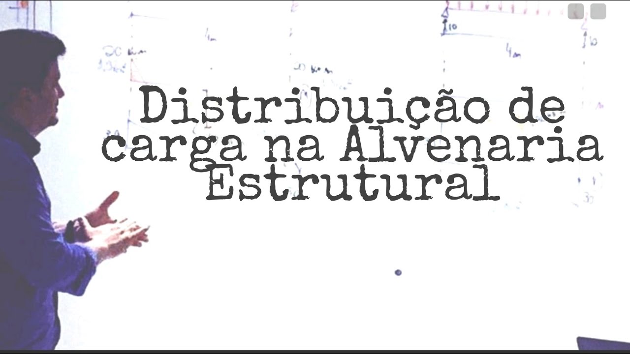 Distribuição de carga na Alvenaria Estrutural