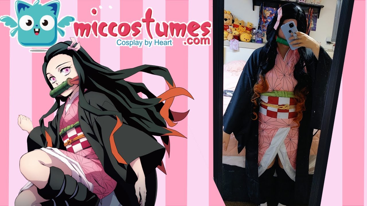Nezuko Demon Slayer ✰ Cosplay Review ✰ MicCostumes