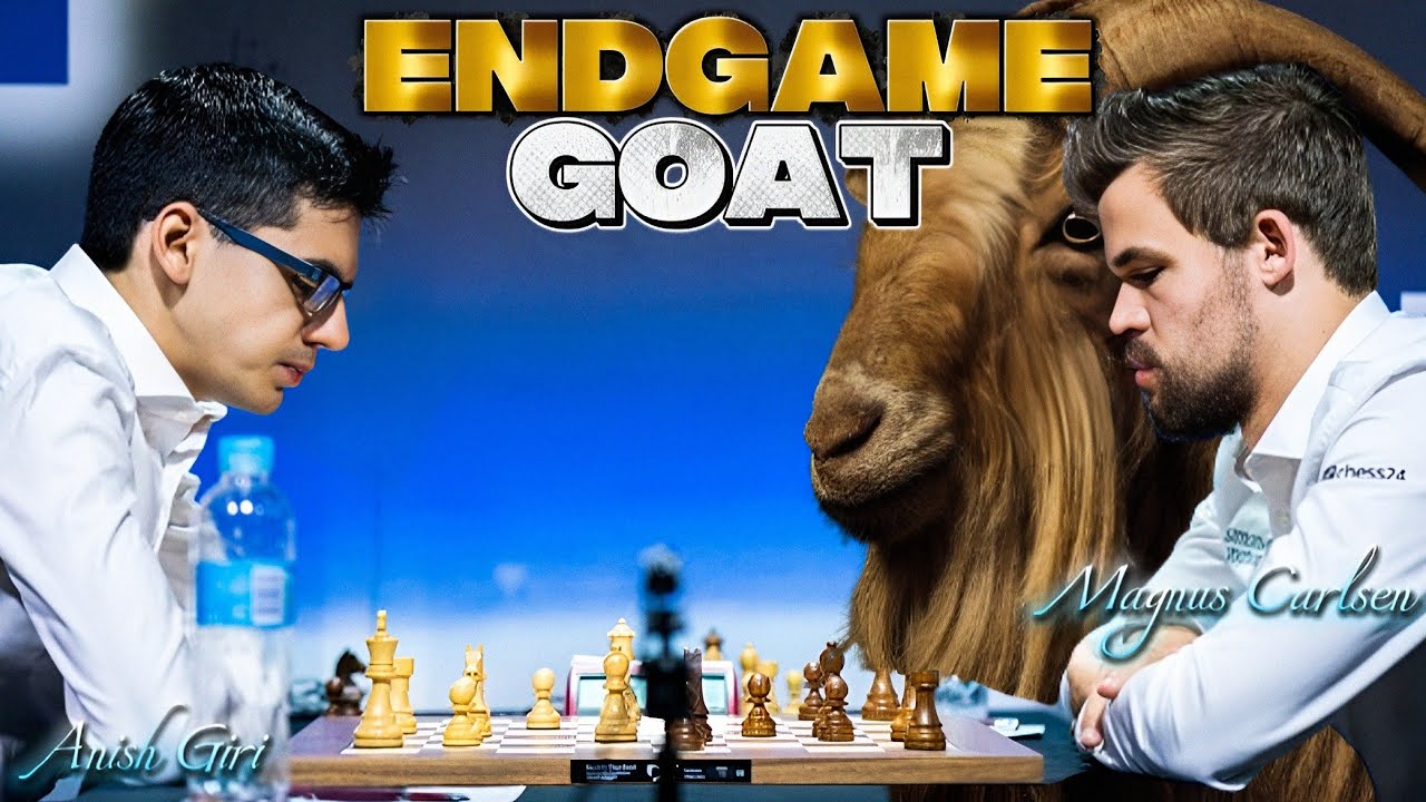 Anish Giri VS Magnus Carlsen || Tata Steel Chess India 2019, Round 5