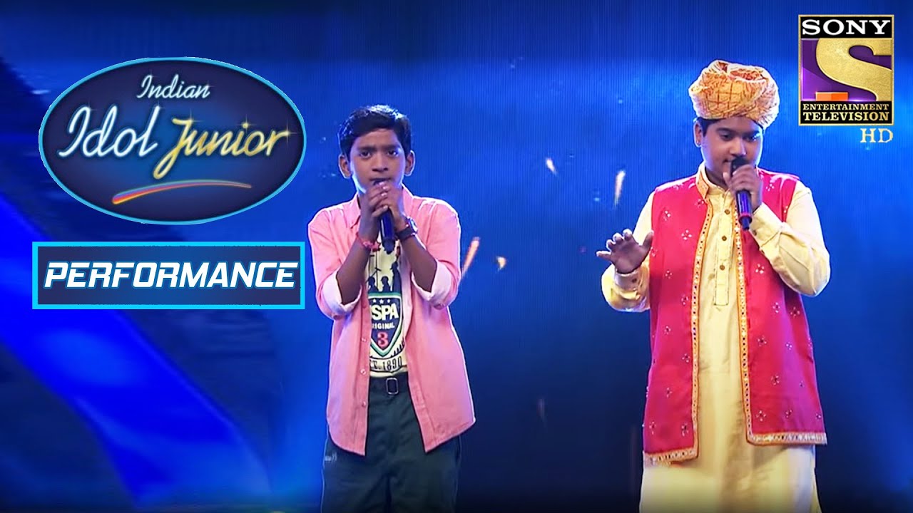 Ajay And Moti's Tremendous Performance on 'Jeena Jeena' | Indian Idol Junior 2