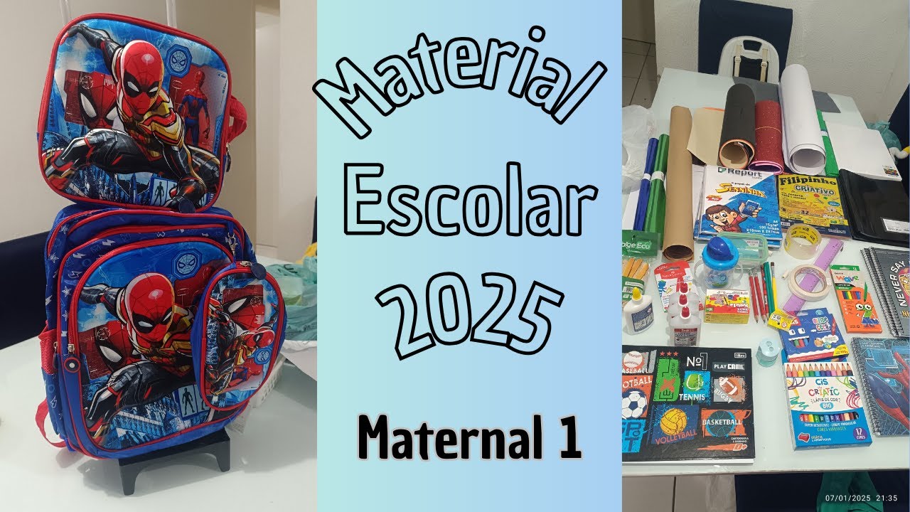 Material Escolar - 2 Anos - Maternal 1