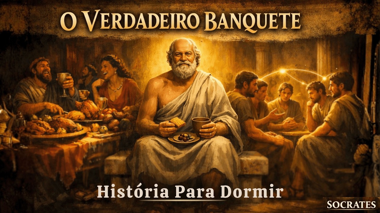 História para dormir - A comida favorita de socrates em athenas em 426 A.C