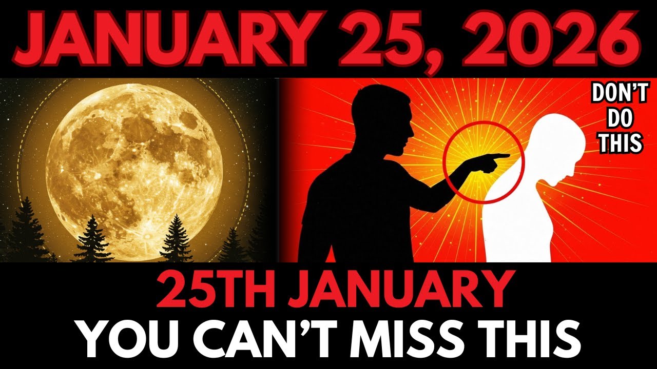 Chosen Ones 🌌 January 25 PORTAL — Must Know This! 5 Spiritual Awakening Signs Revealed