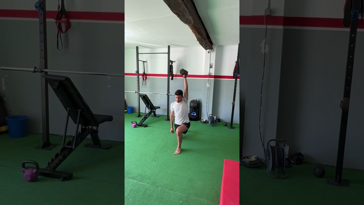 Zancada posterior + press #futbol #deporte #sports