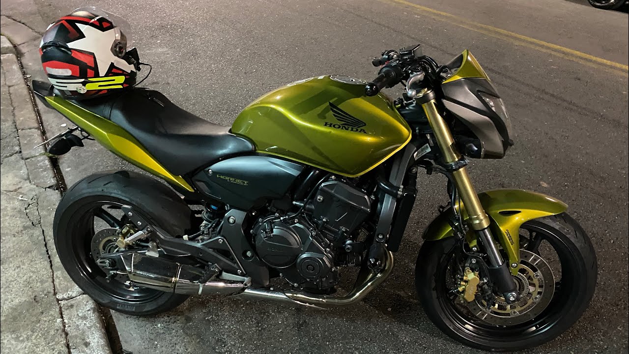 EU PODIA TER TRAVADO O MOTOR DA HORNET NESSE V&Iacute;DEO 😰