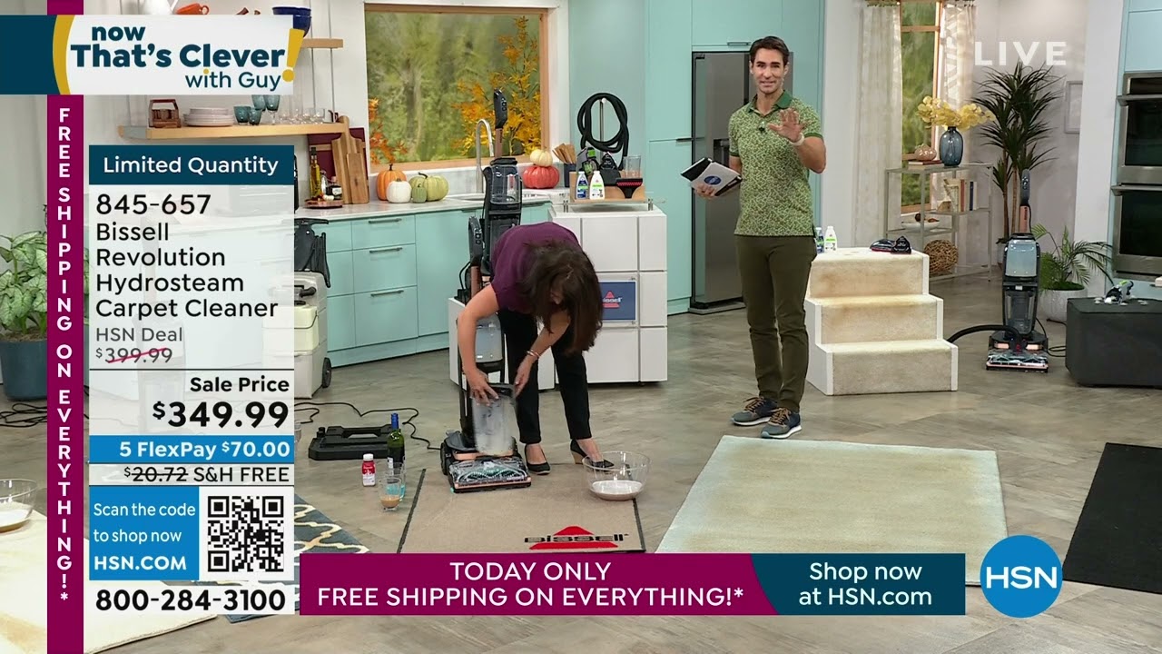 Bissell Revolution Hydrosteam Carpet Cleaner
