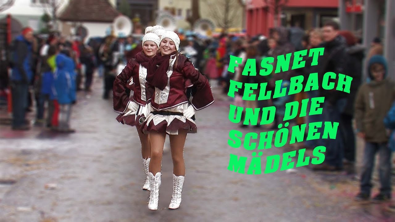 Fasnet Classics - Fasnetsumzug Fellbach 2014 und die schönen Mädels - Langversion - Originalton