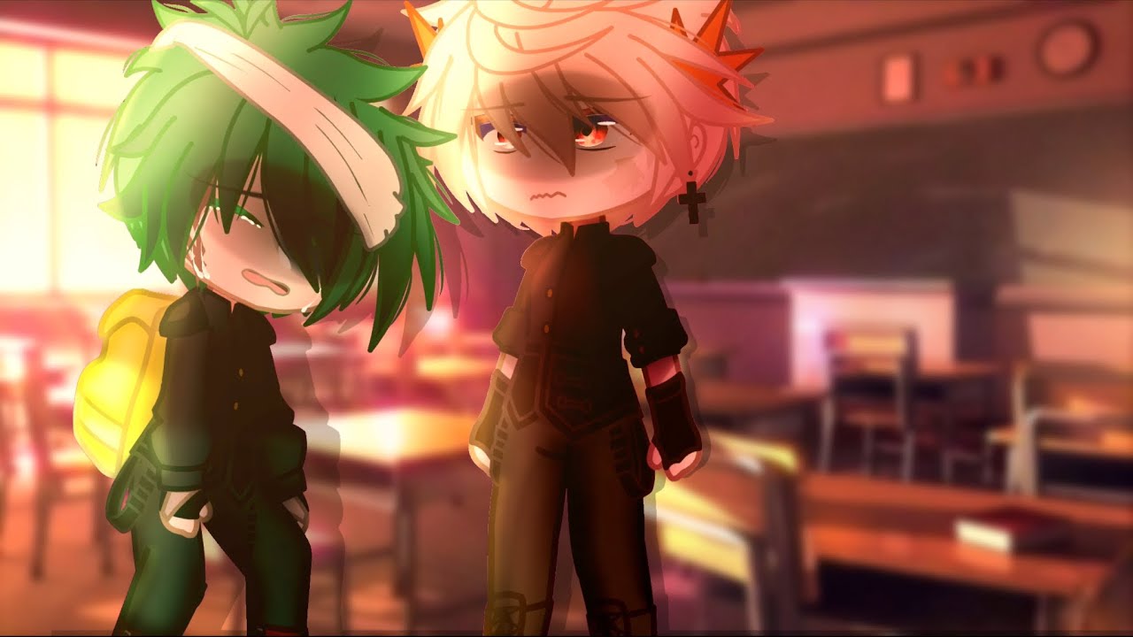 || I could see it on your face it was rough 💔 || Middle school AU 🏫 || BkDk 💚🧡 || TW: bullying⚠️