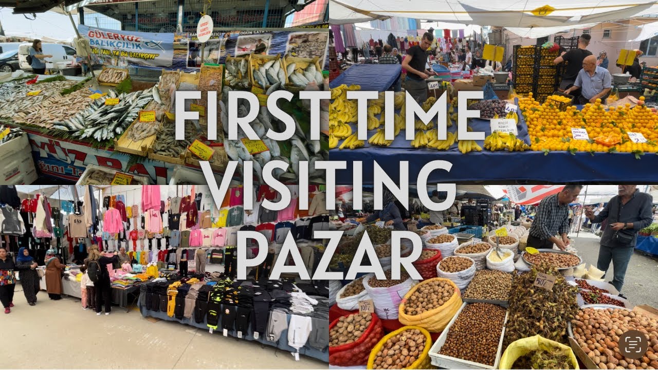 ISTANBUL HALK PAZARI PENDIK - Turkish Sunday Bazaar