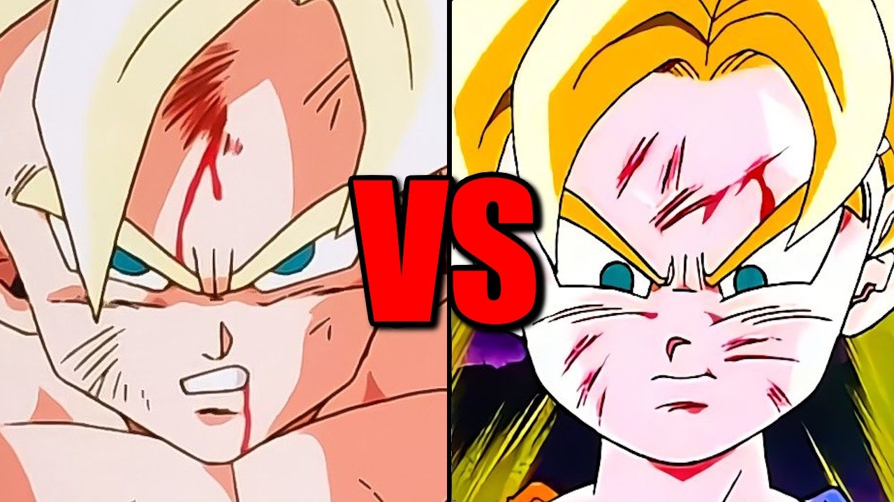 Gohan VS Goten is REALLY Unfair.