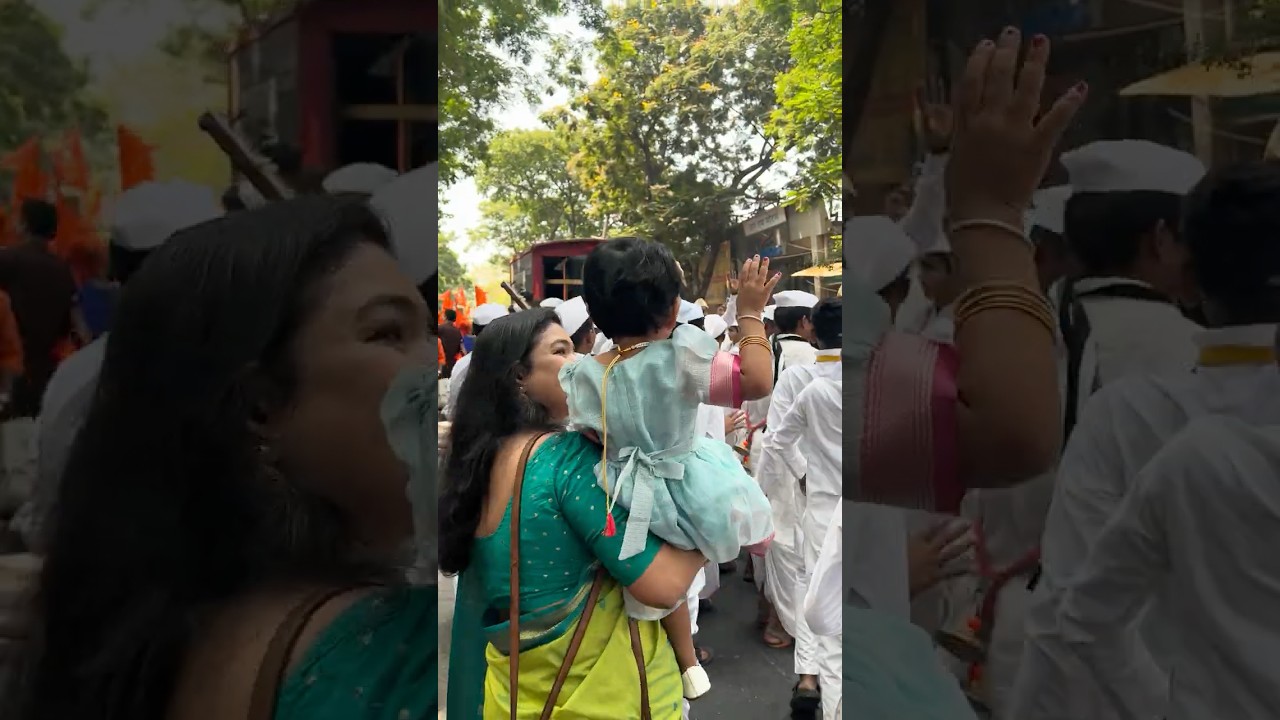 Mini Vlog 11/30 |Gudhi Padwa Shobha Yatra 🎉 | Marathi New Year Celebration #gudipadwa #shorts