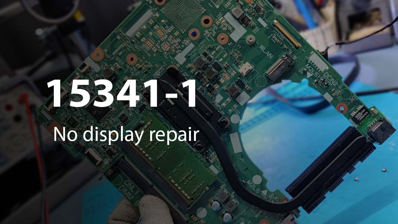 Dell vegas 15341-1 - No display  - laptop repair