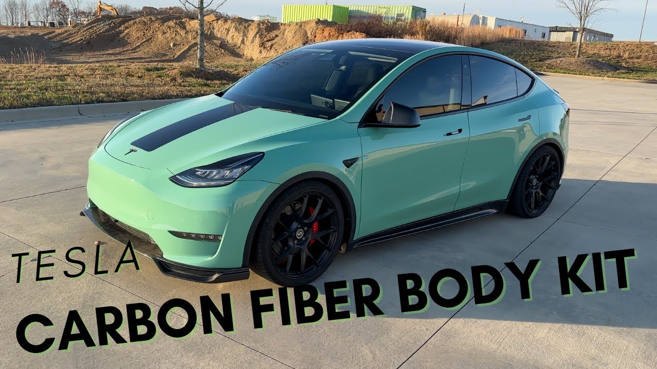Tesla Carbon Fiber Body Kit - Model Y and 3
