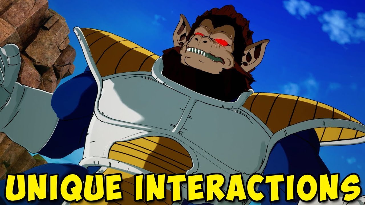 Dragon Ball Sparking Zero - Great Ape Vegeta Unique Interactions