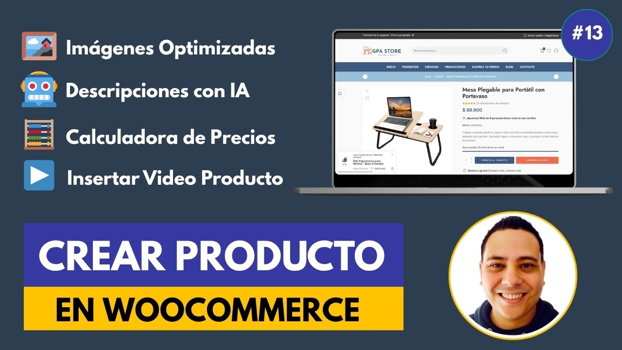 #13 | Cómo Crear un Producto en Woocommerce + Descripciones con IA | Curso Woocommerce