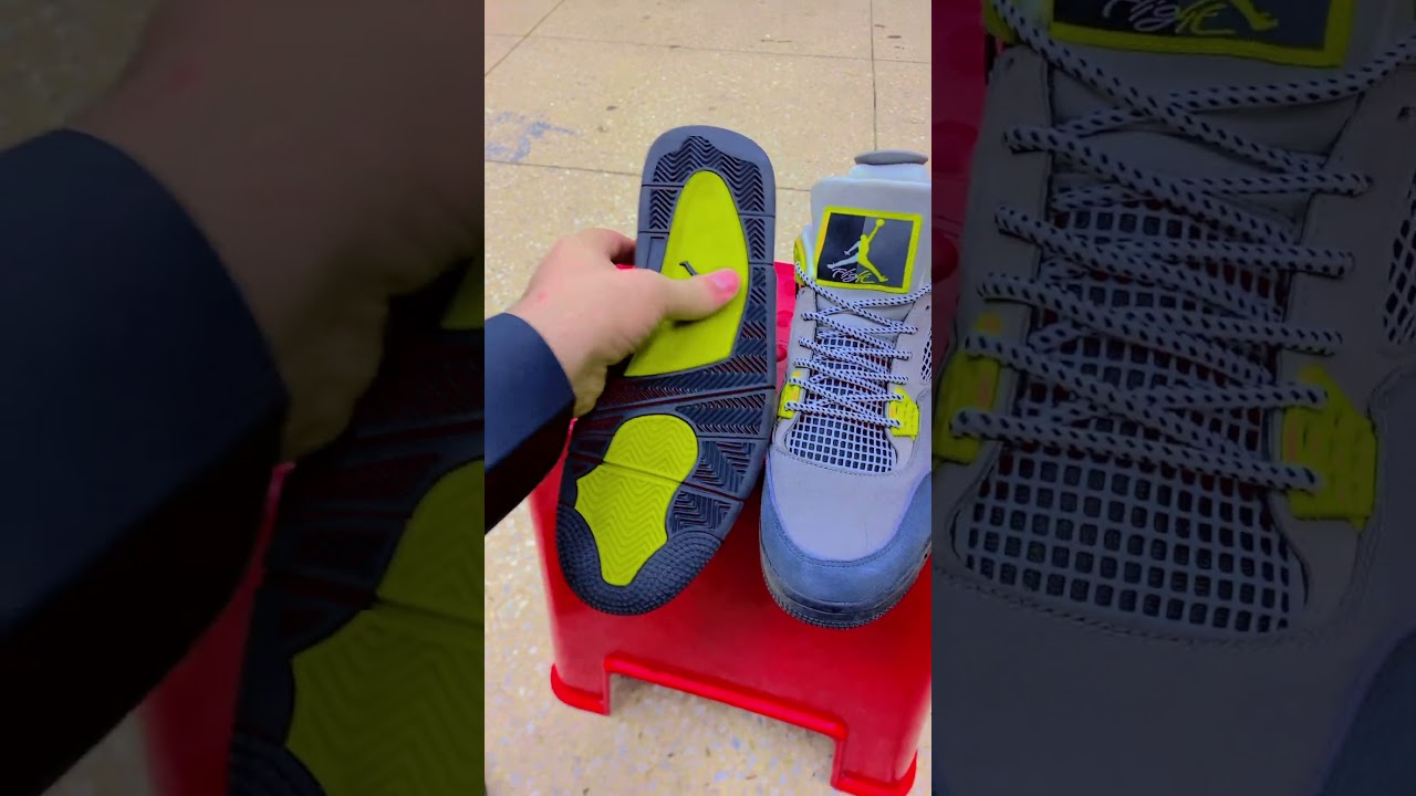 Nike Jordan 4 branded shoes market Karachi lighthouse qaim jan Lala Shoes ￼￼