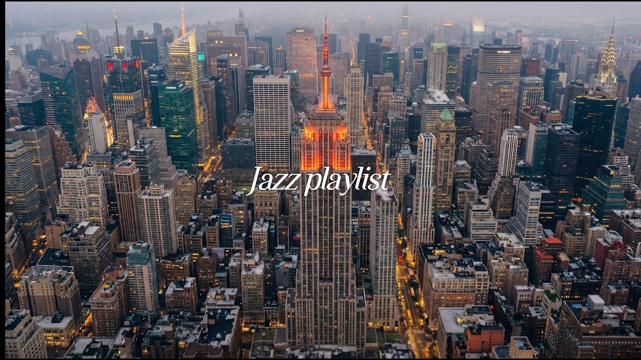 [Playlist] New York Manhattan, When Orange Lights Turn on Above the Concrete Jungle  | New York City