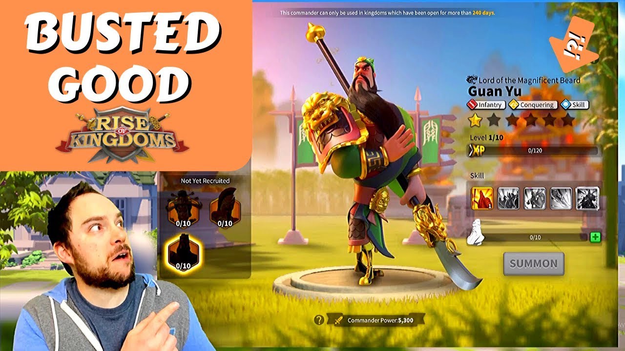 New Commanders!  Guan Yu and Leonidas 1 are insane  - Review | Rise of Kingdoms