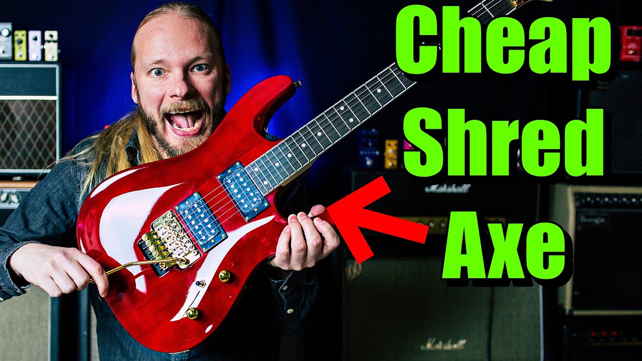 Harley Benton S620 (Cheap Super Strat With Floyd Rose)