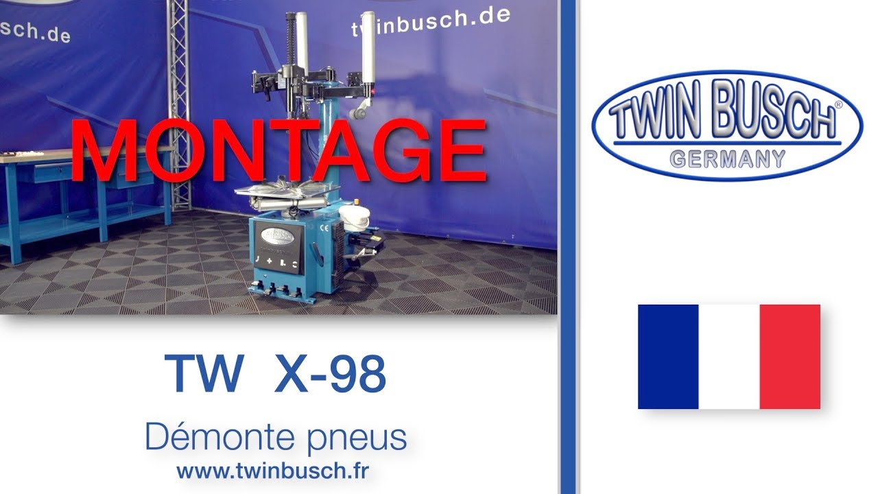Montage du TW X-98 - Démonte pneu de TWIN BUSCH®