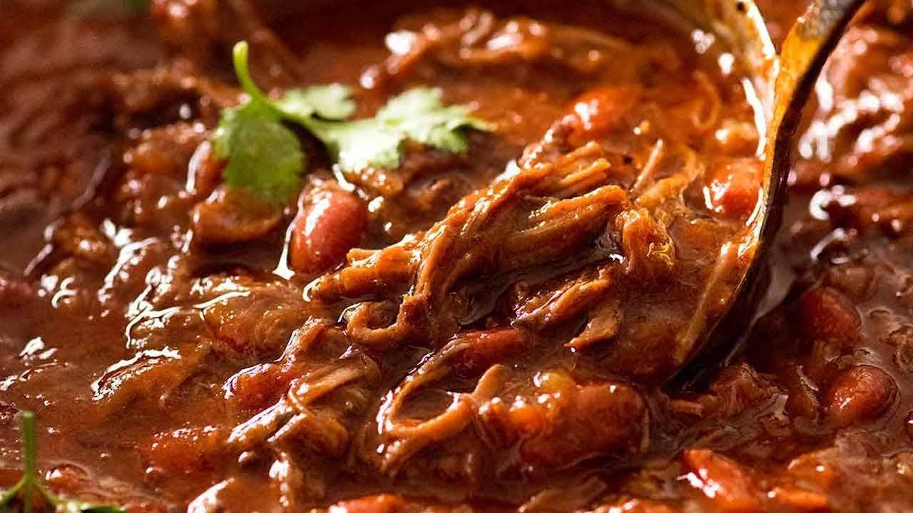 Shredded Beef Chili