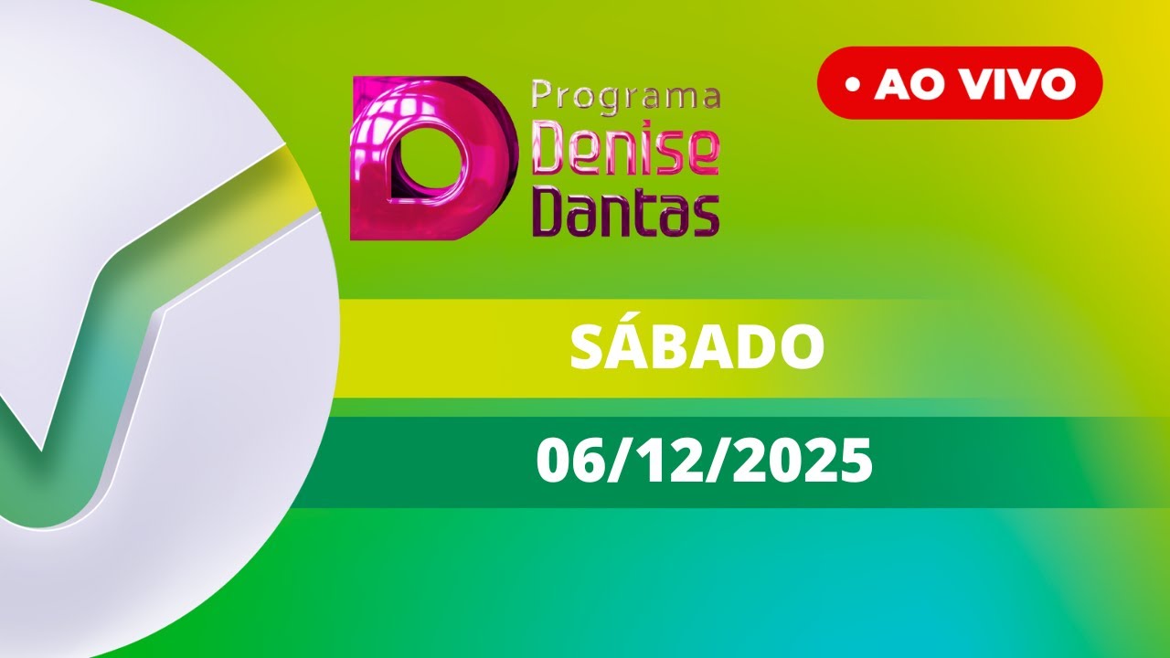 TV VERDE VALE | AO VIVO |  PROGRAMA DENISE DANTAS 06/12/2025