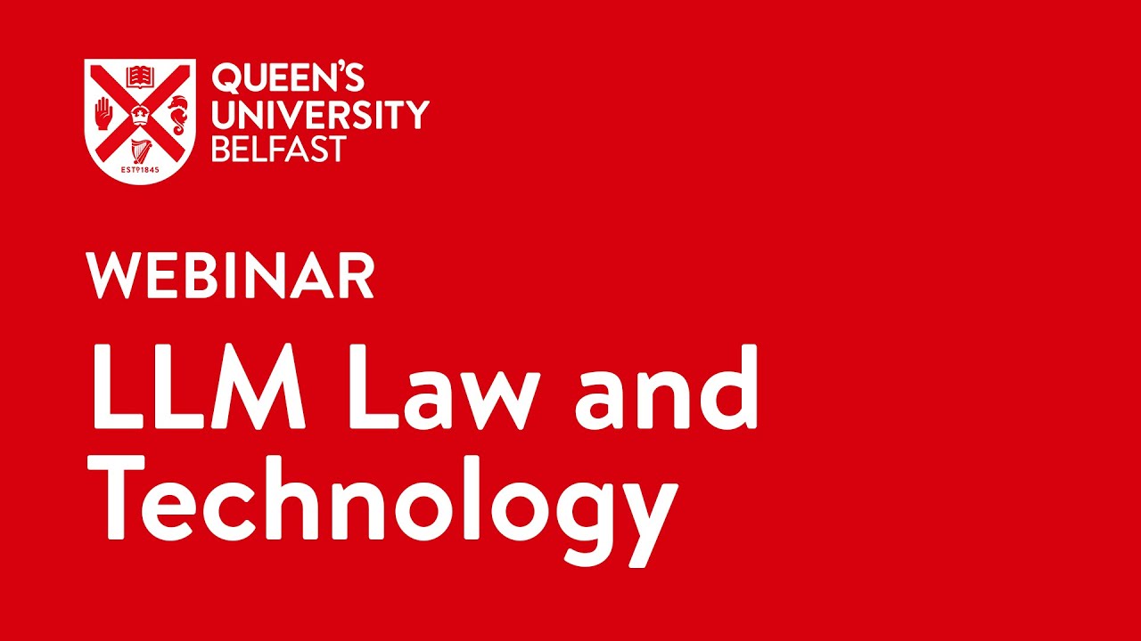 LLM Law and Technology webinar
