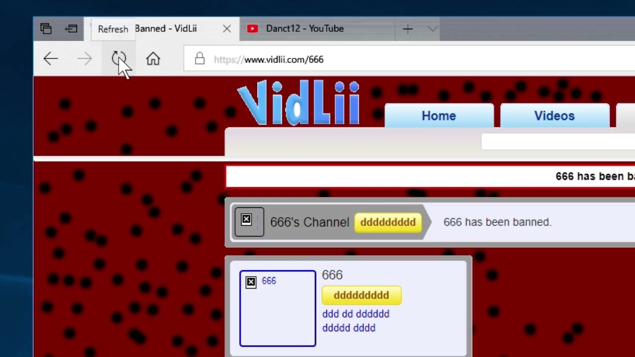 Username 666 on VidLii HD (Reupload)