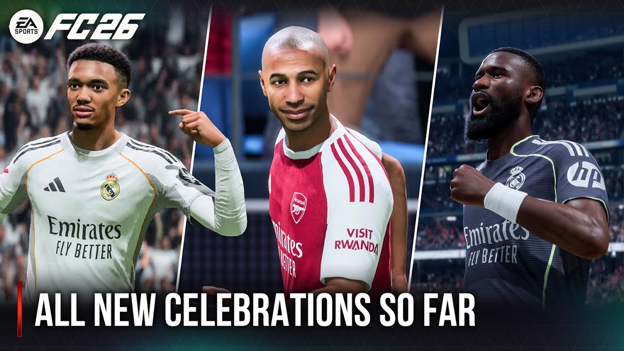 EA Sports FC 26 | Все новые празднования