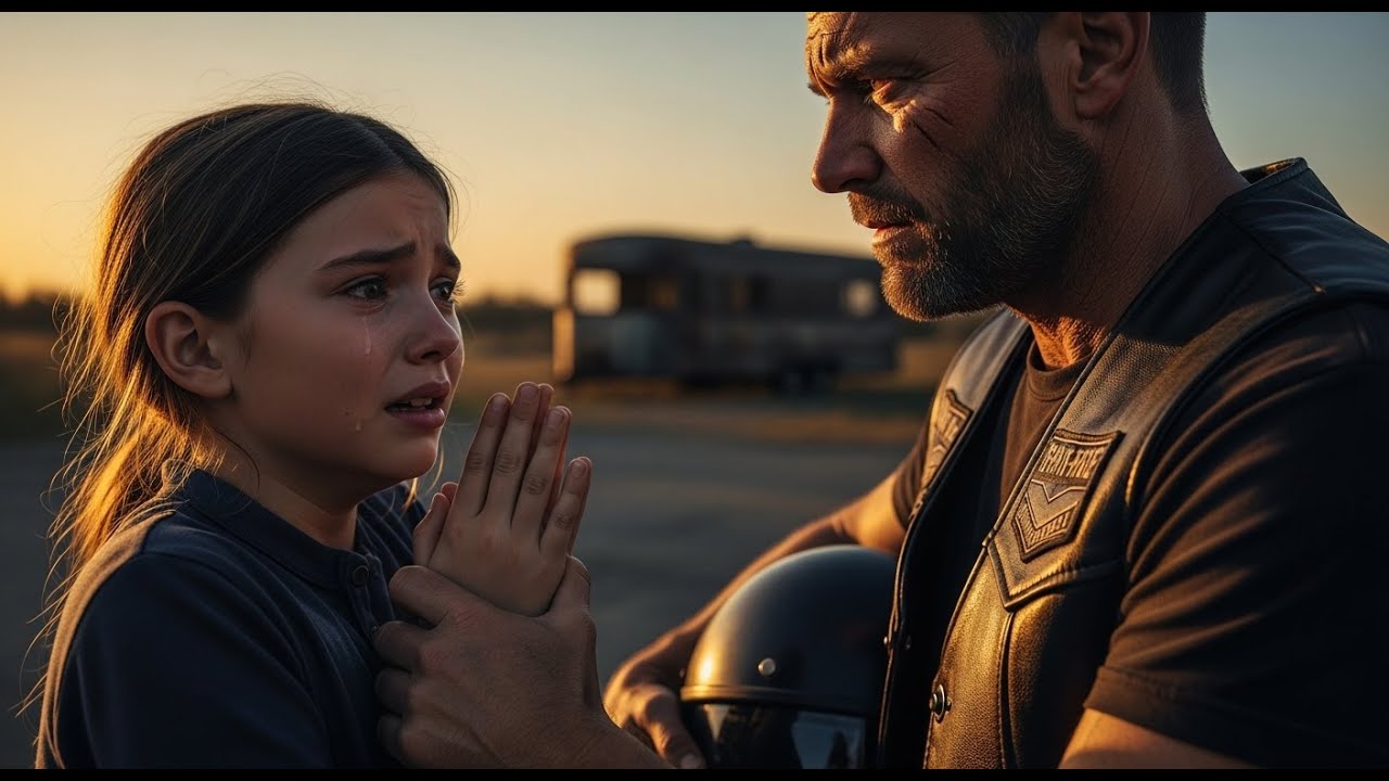 Help My Grandpa” Girl Begs Biker—What He Found Saved Him