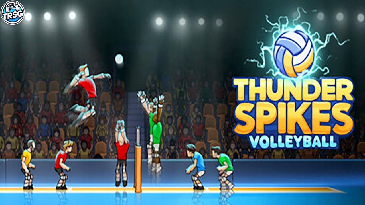 Thunder Spikes Volleyball - A Volleyball Game for Arcade Game Lovers!