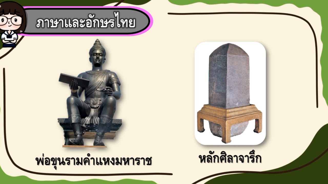 ประวัติศาสตร์ ป.1 สัญลักษณ์ที่สำคัญของชาติไทย