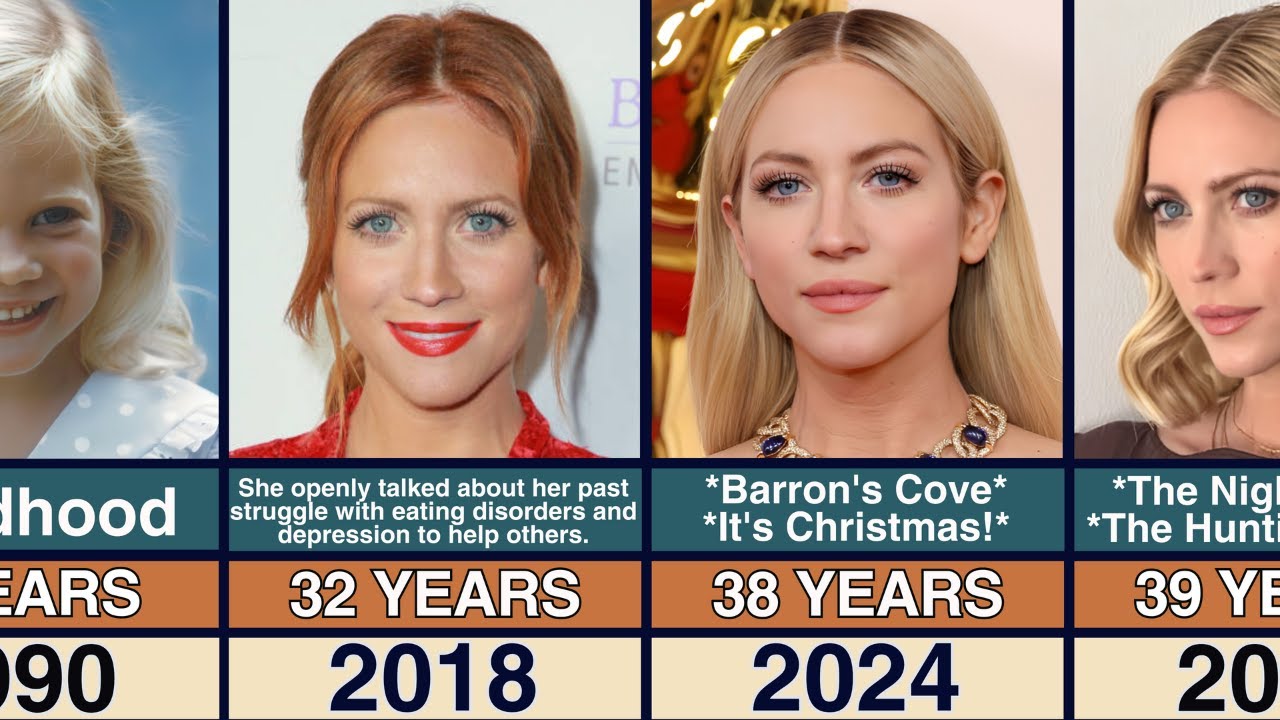 Brittany Snow Transformation From 1 to 39 Years Old