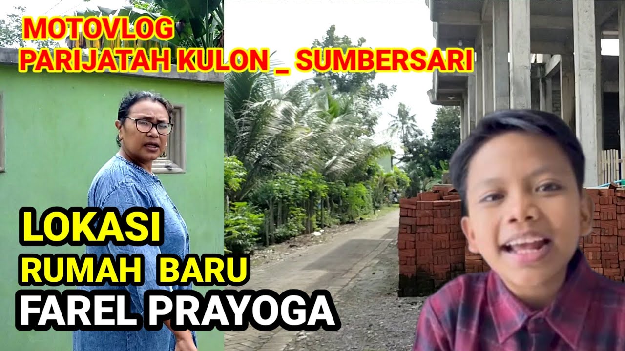 SERU ..!! PERJALANAN MENUJU KE RUMAH  BARU FAREL PRAYOGA DI SUMBERSARI SRONO
