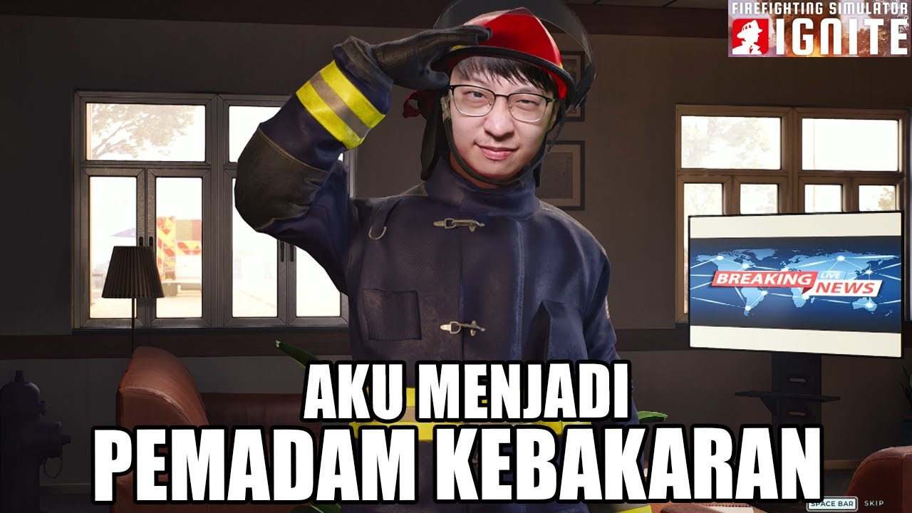 Aku Jadi PEMADAM KEBAKARAN SATU HARI!! LANGSUNG KAPOK!! - Firefighting Simulator Ignite