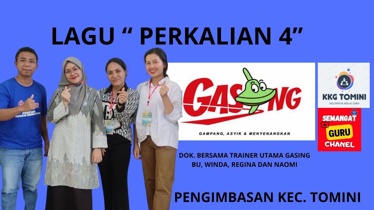 “ lagu perkalian 4” pengimbasan gasing kec  tomini AUDIO FULL BASS
