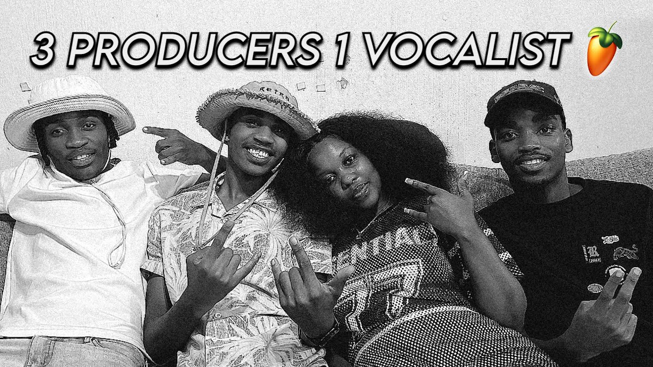 3 Producers 1 Vocalist (feat. Teemza RSA , Dj Mremz & Noex) | Amapholas® Studio Session