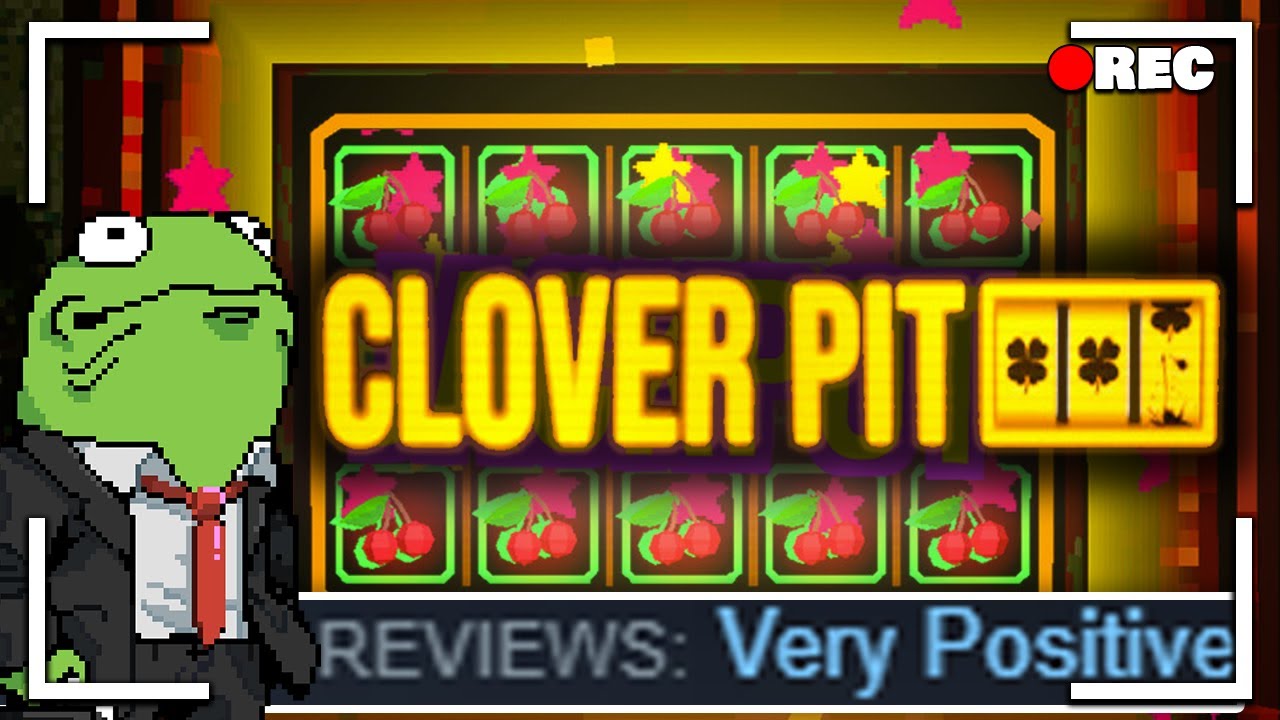 CLOVERPIT, An Evil ATM Slot Machine Gambling Roguelike
